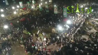 Was PDM's Lahore Rally Successful? Arial footage during Maryam Nawaz's speech