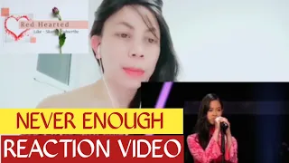 CLAUDIA EMMANUELA SANTOSO REACTION|NEVER ENOUGH[THE GREATEST SHOWMAN] Red HeaArted