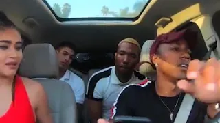 Uber driver makes girl cry over rap