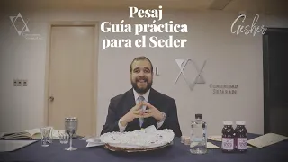 PESAJ, GUÍA PRÁCTICA PARA EL SÉDER - Por el Rabino Moisés Chicurel