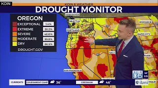 KOIN 6 Weather: Another round of rain and wind keeps Oregon's drought at bay