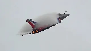 Rafale Solo Display au meeting aerien du Grand Est | airshow Chambley