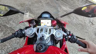 Ducati Panigale V4 sound Akrapovic