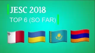 Junior Eurovision Song Contest 2018 – TOP 6 (SO FAR)