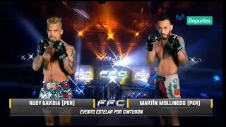 FFC 46: Rudy Gavidia vs Martín Mollinedo | FUSION FIGHTING CHAMPIONSHIP | ESTELARES | PESO PLUMA