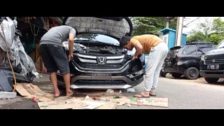 Proses upgrade Honda CR-V CRV 2012 2013 2014 KE 2015 2016 FACELIFT