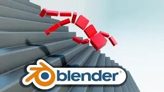 Create a RAGDOLL in under 10 MINUTES! Blender 2.8 Easy Tutorial