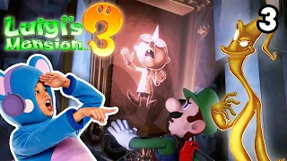 👻MARIO BROS. HALLOWEEN!!!👻 | Luigi's Mansion 3 EP3 | Mother Goose Club Let's Play