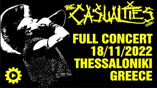 The CASUALTIES - Full Concert [18/11/2022 @8ball - Thessaloniki - Greece]