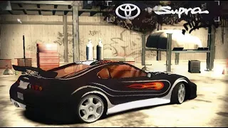 TOYOTA SUPRA CUSTOMIZED || NEED FOR SPEED : MOST WANTED