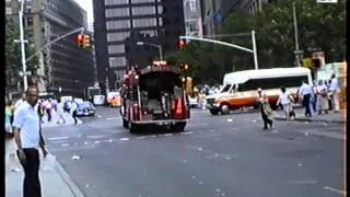 FDNY E10 Mack CF pumper response to an AFA Class III