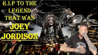 Joey Jordison R.I.P to a Legend and bad ass Drummer - Drum Solo/Slipknot "Wait and Bleed" (REACTION)