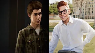 Peter tells Miles How he met Harry Osborn - Spider-Man: Miles Morales (PS5)