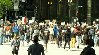 Anti-racism protest in Chicago in the wake of George Floyd's death | AFP