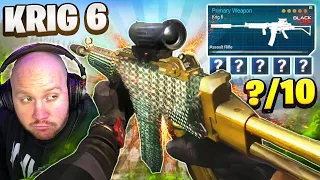 IS THE KRIG 6 GOOD IN WARZONE?? RATING COLD WAR GUNS! Ft. Cloakzy & Luke Combs