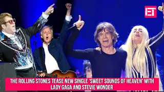 The Rolling Stones tease new single 'Sweet Sounds of Heaven' with Lady Gaga and Stevie Wonder