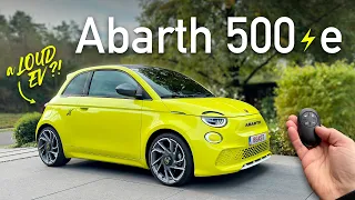 2023 Abarth 500e (155 hp) - LOUDEST EV ever!