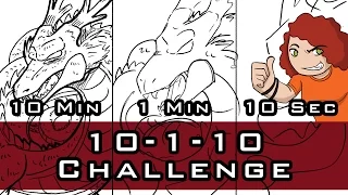 Quick Draw Shenron! 10 Minutes | 1 Minute | 10 Seconds Speed Challenge