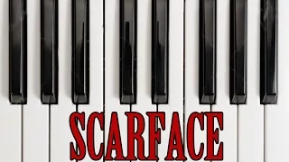 SCARFACE Theme on the piano in the safe house from Payday 2