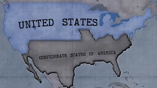 What If CSA Had Won The Civil War - HOI4 Timelapse