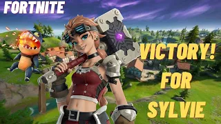 Victory! for SYLVIE in a FORTNITE Solo Match.