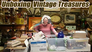 Unboxing Treasures found at Auctions, Estate sales and other unique locations.