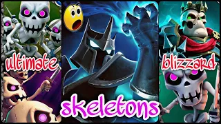 CASTLE CRUSH 🔥 LARGEST SKELETONS from SO MANY SKELETONS 🔥 CASTLE CRUSH GAMEPLAY