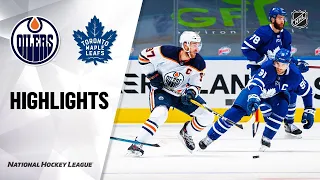 НХЛ / Эдмонтон VS Торонто / Обзор матча 23.01.2021