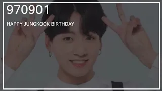 [방탄소년단/정국(JUNGKOOK)] 💜970901 HAPPY JUNGKOOK BIRTHDAY 정국 생일 축하영상💜