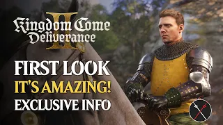 Kingdom Come Deliverance 2 Gameplay FIRST LOOK & EXCLUSIVE INFO