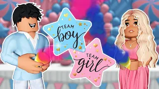 💙*Is It a BOY or GIRL?*💗HOSTING our BABY SHOWER!👶| Bloxburg Roleplay