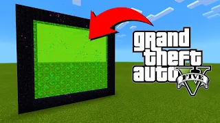 How To Make A Portal To The Grand Theft Auto 5 Dimension in Minecraft!