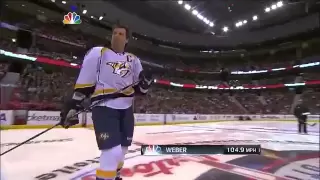 2012 NHL All Star Skills Competition: Hardest Shot