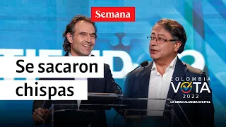 Fico y Petro, enfrentados al hablar del Clan del Golfo: vea lo que se dijeron | Elecciones 2022