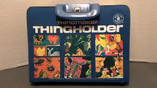 👽🤖🐉🐲 Thingmaker 1967 Mattel Toys Thingholder carry case  Classic Collectible Toy🦖🦕🦑🐍