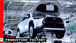 New 2021 Toyota Corolla Cross SUV Production Factory