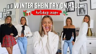 HUGE SHEIN WINTER TRY ON HAUL || christmas, new years + winter outfit inspo