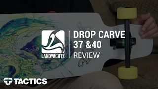 Landyachtz Drop Carve 37" & 40" Complete Longboard Review - Tactics.com