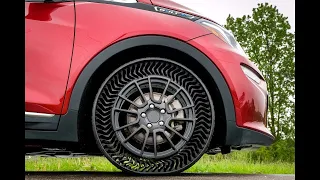 GM and Michelin will bring airless tires to passenger cars by 2024