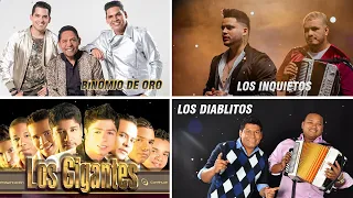 Los Inquietos, Binomio De Oro, Los Diablitos, Los Gigantes - Vallenatos Romanticos Viejos Mix