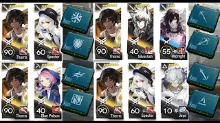 [Arknights] Trust farming every chip stage with Thorns (ft. poison haze without healing)