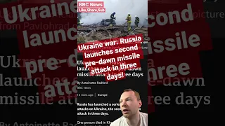 Ukraine war: Russia launches second pre-dawn missile attack in three days #ukrainerussia #news