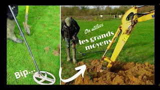 Terre-secrète  Détection - QUAND TU VEUX SAVOIR , TU EMPLOIES LES GRANDS MOYENS !!!!