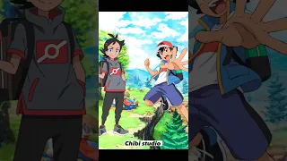 Ash 🔥 VS Goh #pokemon #viral #shorts