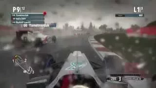 F1 2012 - Mini King of the Rain highlights