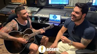 Gusttavo Lima e Rodolffo - Não existe amor sem briga - voz e violão - AiCanta!