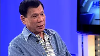 Duterte: We can't go to war with China