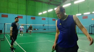 Mabar Gor Cenning :  Anton/Nyoto (30) VS Ilman/Hendra (28)