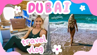 DUBAI VLOG 2024 | FAMILY TRAVEL VLOG MANCHESTER-DUBAI | Atlantis stay, Burj Khalifa + beach day fun!