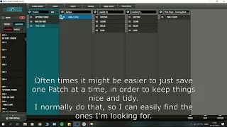 Boss GT-100 | Managing Patches & LiveSets in Boss Tone Studio